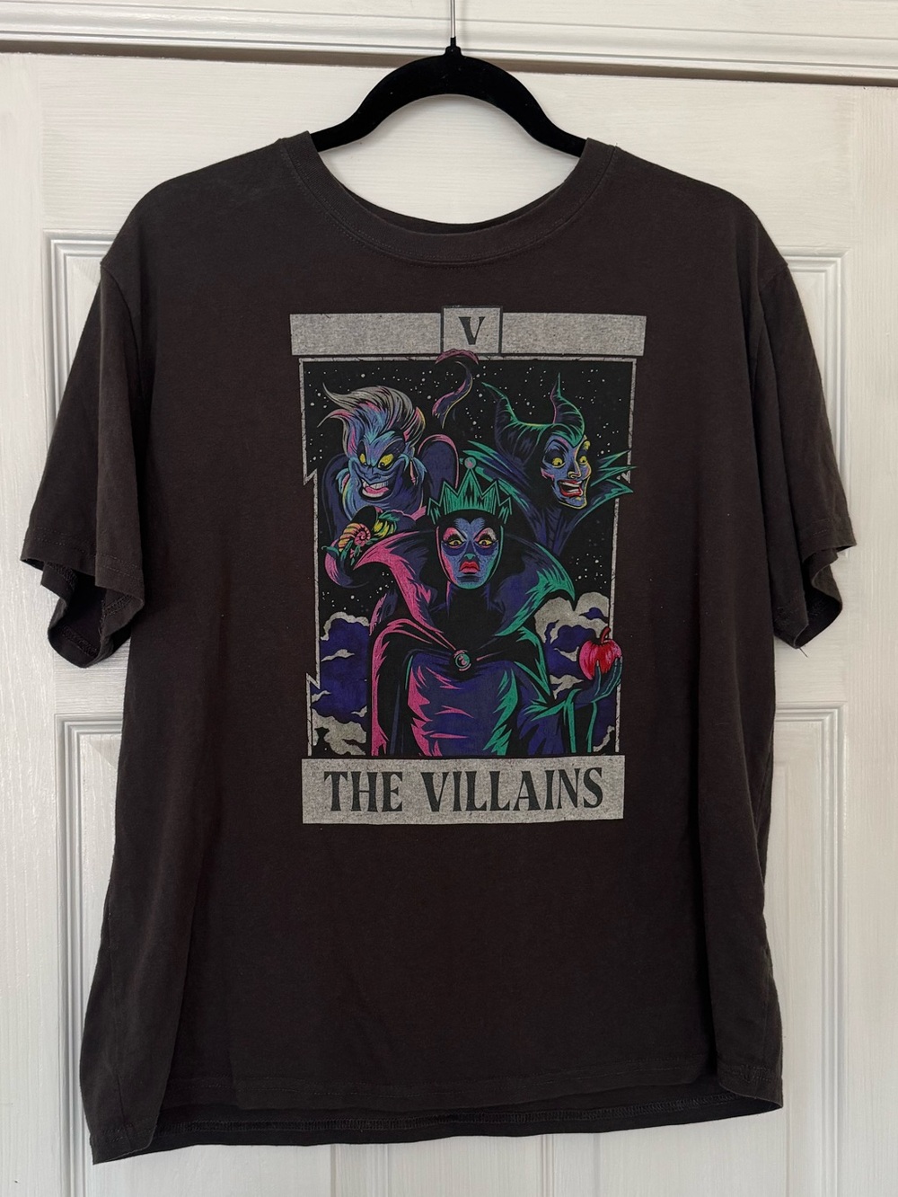 Disney Villains Black Graphic Tee - XL